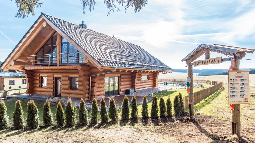 Naturstammhaus Und Appartements Zum Brockenbaecker 탠 외부 사진